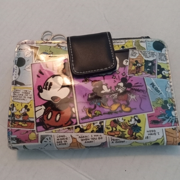 Disney Handbags - Disney Snap Wallet. Mickey & Minnie Mousse